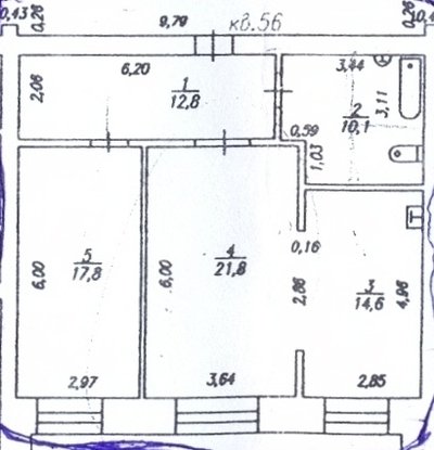 Продам 2-комн. квартиру