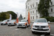 Олимпийский огонь в Красноярск привезут автомобили Volkswagen